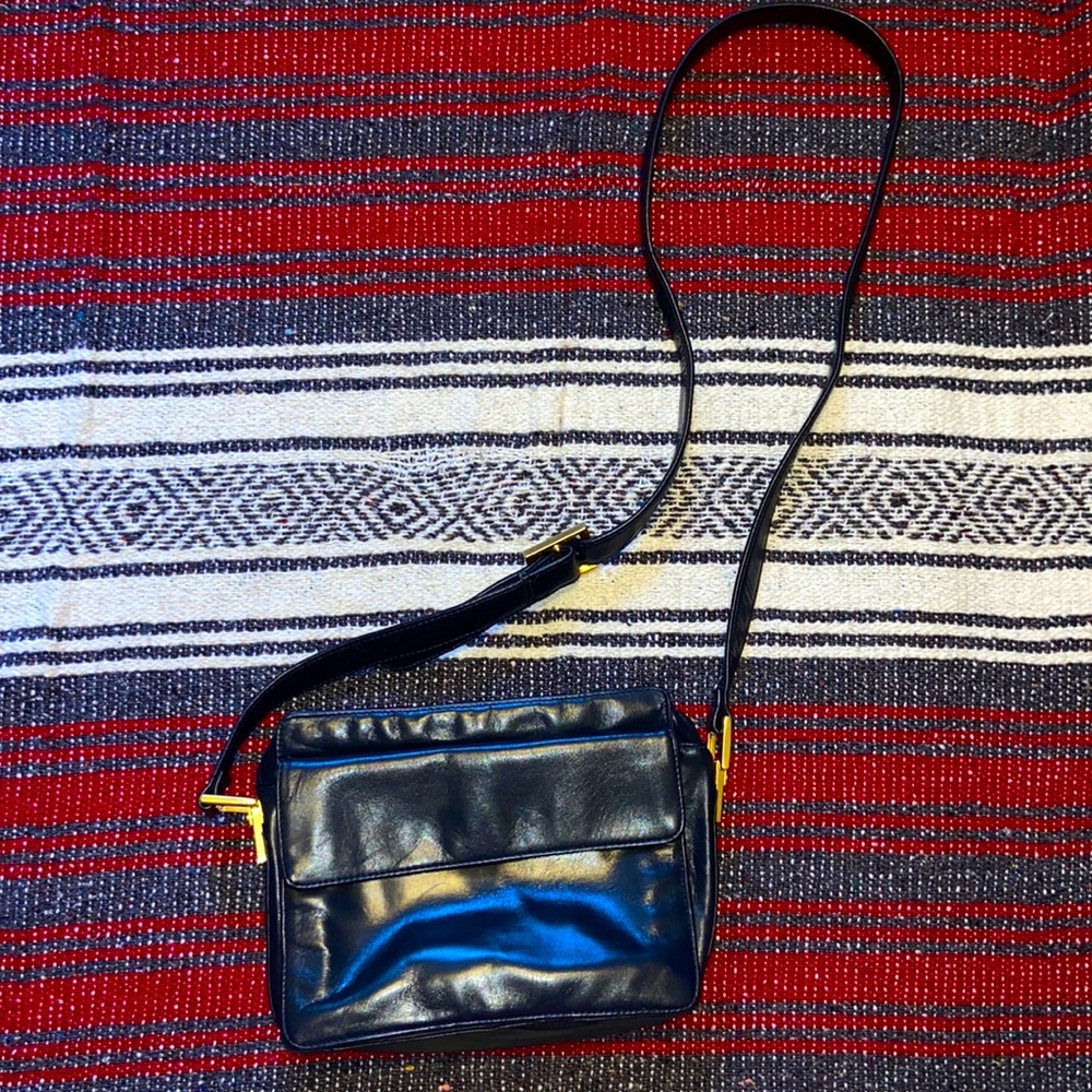 Perlina Navy Blue Shoulder Bag